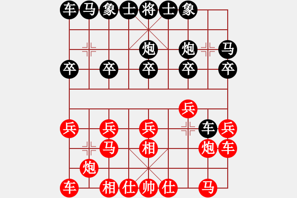 象棋棋譜圖片：fzlsb(6舵)-勝-張德安(4舵)典型精彩車馬入局 - 步數(shù)：10 