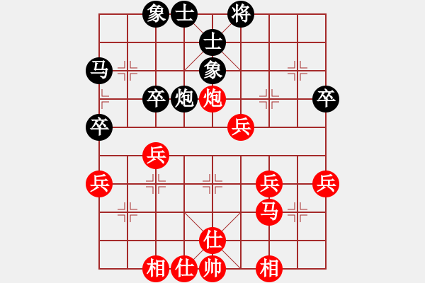 象棋棋譜圖片：17第13屆全運會第2輪 李博雅 勝 王鈺涵 - 步數(shù)：50 