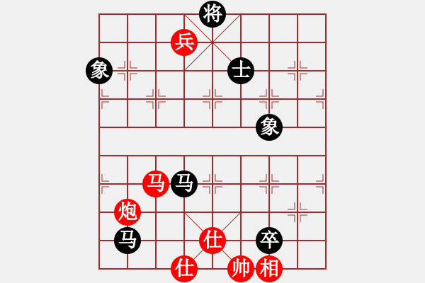 象棋棋譜圖片：風雨樓臺(月將)-和-星月風光(9段) - 步數(shù)：187 