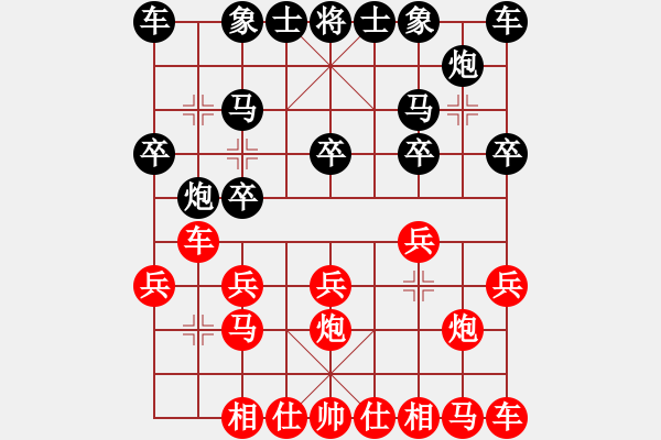 象棋棋谱图片：六2 安徽段向群先负安徽张俊 - 步数：10 
