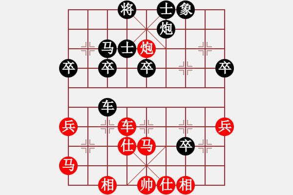 象棋棋譜圖片：不下彩棋(1段)-勝-漢陽殺手(1段) - 步數(shù)：50 