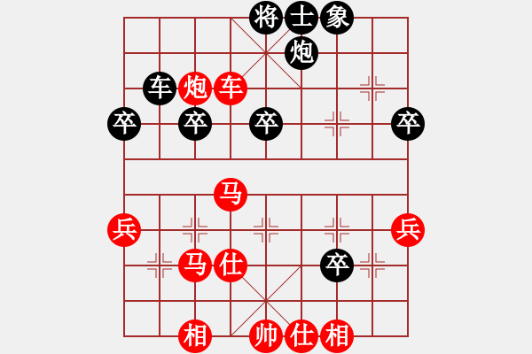 象棋棋譜圖片：不下彩棋(1段)-勝-漢陽殺手(1段) - 步數(shù)：57 