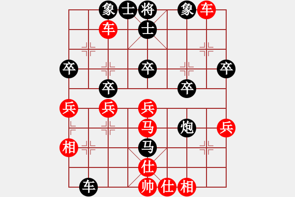 象棋棋譜圖片：北方之金雕(5星)-負(fù)-魔鬼棋手(電神) - 步數(shù)：40 