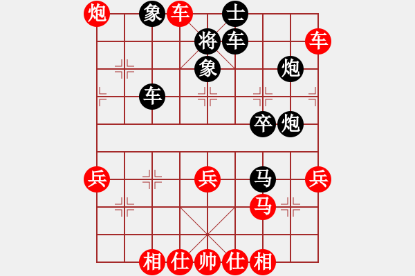 象棋棋譜圖片：馬路殺手AkE.阿曼 先勝 中年組棋手 - 步數(shù)：50 