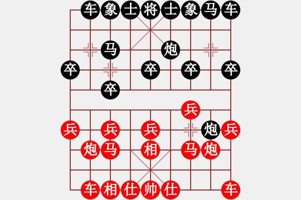 象棋棋譜圖片：劉奕達(dá) 先負(fù) 于幼華 - 步數(shù)：10 