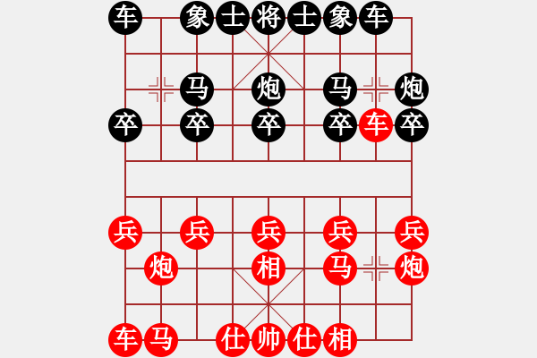 象棋棋譜圖片：黃文俊 先和 徐昊 - 步數(shù)：10 