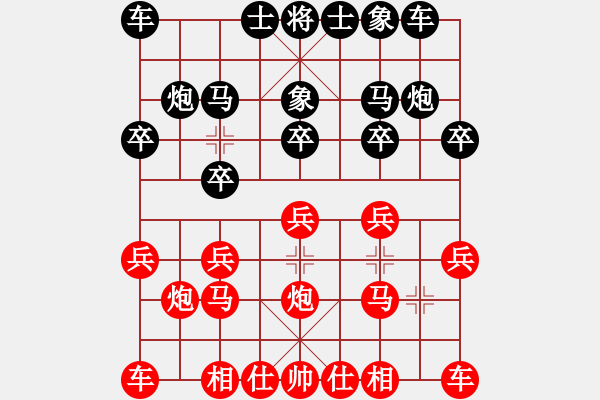 象棋棋譜圖片：感恩的心7-1負人生如棋7-1 - 步數(shù)：10 