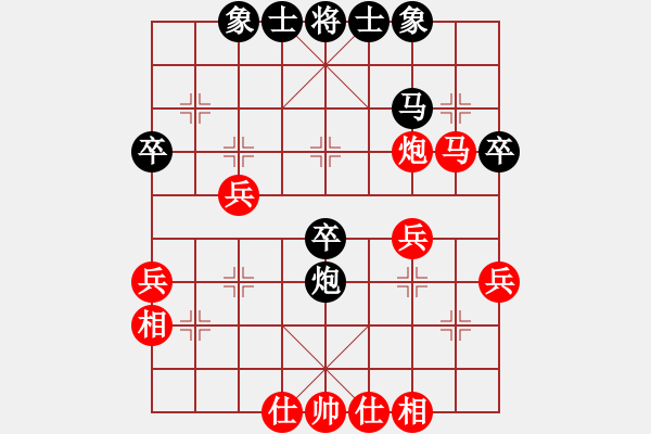 象棋棋譜圖片：ooooojjjjj(5段)-負(fù)-非洲軍團(tuán)(2段) - 步數(shù)：40 