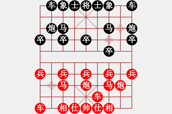 象棋棋譜圖片：53屆大興月賽3張謖先負張桐 - 步數(shù)：10 