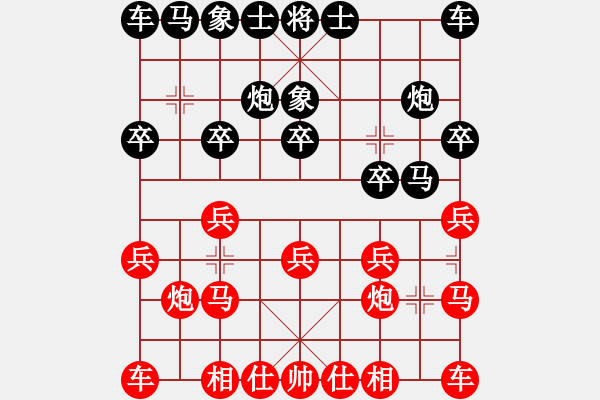 象棋棋譜圖片：弈林精華－無(wú)棋VS百花-浪子小飛(2015-10-1) - 步數(shù)：10 