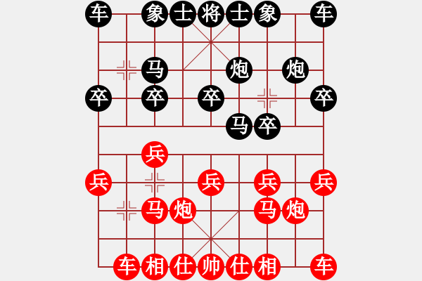 象棋棋譜圖片：劍膽琴心(6段)-勝-嶺南之星(6段) - 步數(shù)：10 