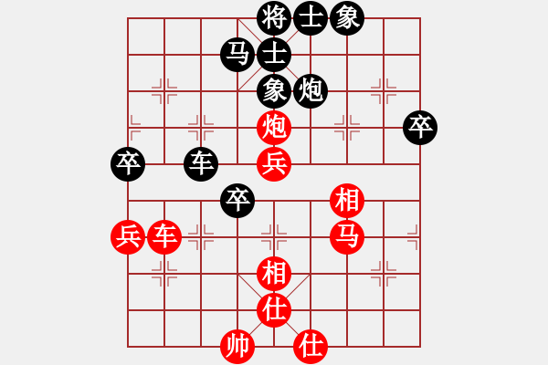 象棋棋譜圖片：10880局 E04-仙人指路對士角炮或過宮炮-旋九專雙核-新手 紅先負(fù) 小蟲引擎24層 - 步數(shù)：60 