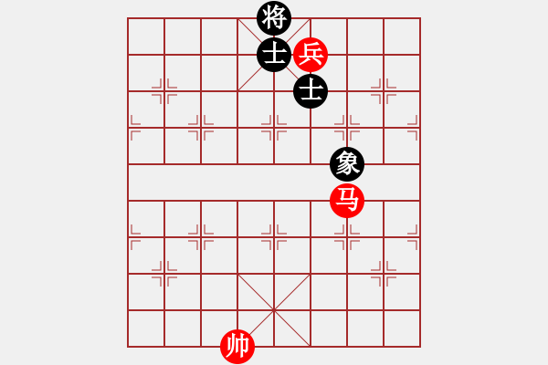 象棋棋譜圖片：馬兵殘局　第18局：馬低兵和單缺象（2） - 步數(shù)：0 