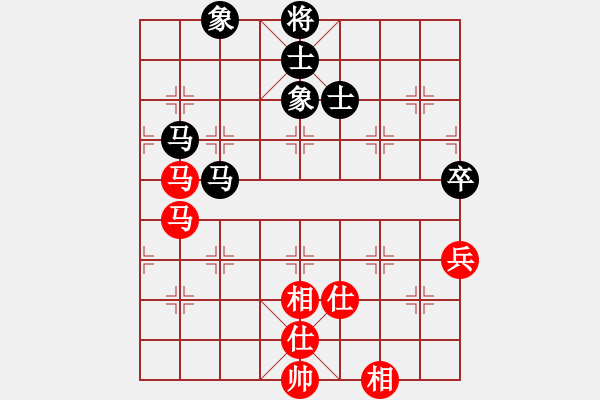 象棋棋譜圖片：columbus(4段)-和-棋力王中王(8段) - 步數(shù)：100 