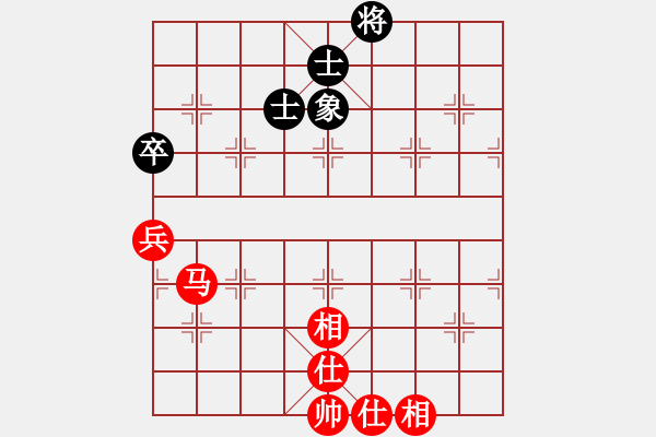 象棋棋譜圖片：中國象棋五分鐘對弈太守棋狂先勝棋手80216 - 步數(shù)：100 