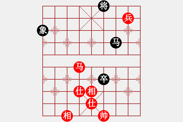 象棋棋譜圖片：五七三對屏風(fēng)馬3卒 紅車94變化 - 步數(shù)：160 