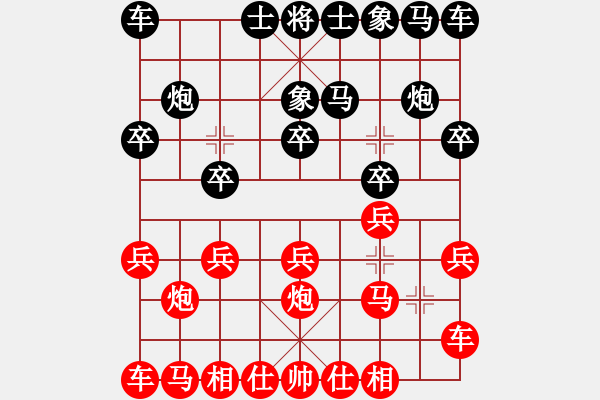 象棋棋譜圖片：棋苑大怪[紅] -VS- fsn19650210[黑] - 步數(shù)：10 