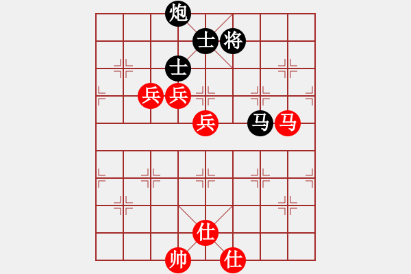 象棋棋谱图片：少年包青天(风魔)-胜-红双喜(北斗) - 步数：120 