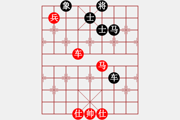 象棋棋譜圖片：新算法天機(北斗)-和-幽蘭逢春(無極) - 步數(shù)：113 