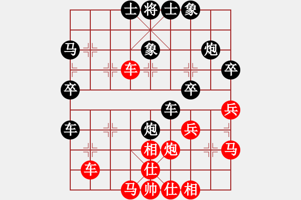 象棋棋譜圖片：momentum(1段)-負(fù)-無名老客(6段) - 步數(shù)：40 