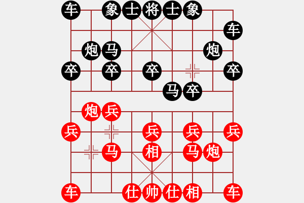 象棋棋譜圖片：2758局 A41-起馬對進７卒-旋風引擎23層(2867) 先勝 呂蒙(1850) - 步數(shù)：10 