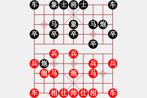 象棋棋谱图片：2010全国象棋甲级联赛第十七轮四川李少庚VS张晓平 - 步数：10 