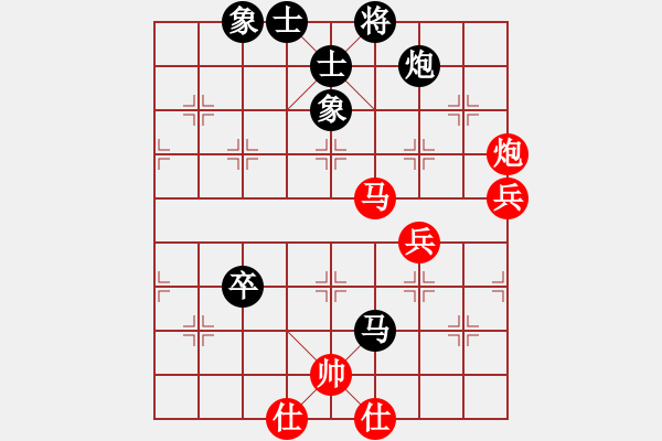 象棋棋譜圖片：棋迷一小卒(2段)-負(fù)-束負(fù)(8段) - 步數(shù)：100 