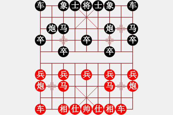 象棋棋譜圖片：《學習大師先手》三步虎正馬邊炮左車過河破7路炮兩頭蛇右馬盤河 - 步數(shù)：10 