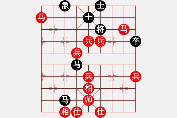 象棋棋谱图片：龙口浪子(5r)-胜-longboc(4r) - 步数：91 
