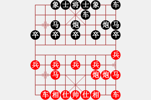 象棋棋譜圖片：行就來吧[2362086542] -VS- 挑燈看劍[865905686] - 步數(shù)：10 