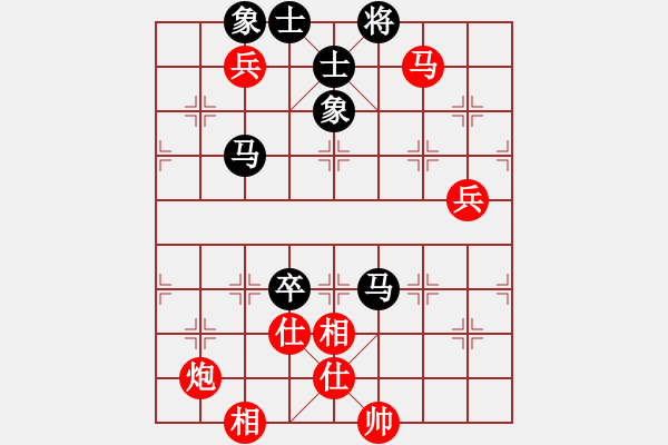 象棋棋譜圖片：棋局-1bkba N B - 步數(shù)：10 