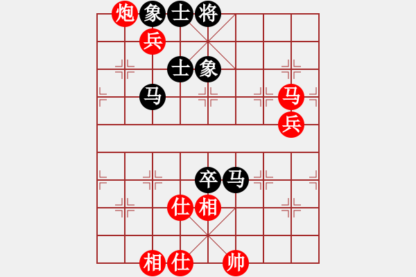 象棋棋譜圖片：棋局-1bkba N B - 步數(shù)：20 