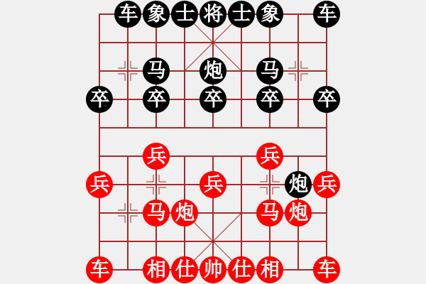 象棋棋譜圖片：bbbqqq(2弦)-勝-五年收復(fù)臺(9星) - 步數(shù)：10 