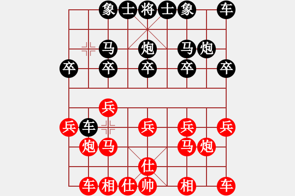 象棋棋譜圖片：20150307 后負(fù) 倒數(shù)最末 - 步數(shù)：10 