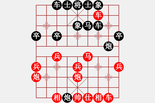 象棋棋譜圖片：在操場 - 步數(shù)：2 