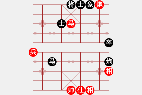 象棋棋譜圖片：kjlnmb(地煞)-和-太湖劍客(無極) - 步數(shù)：80 