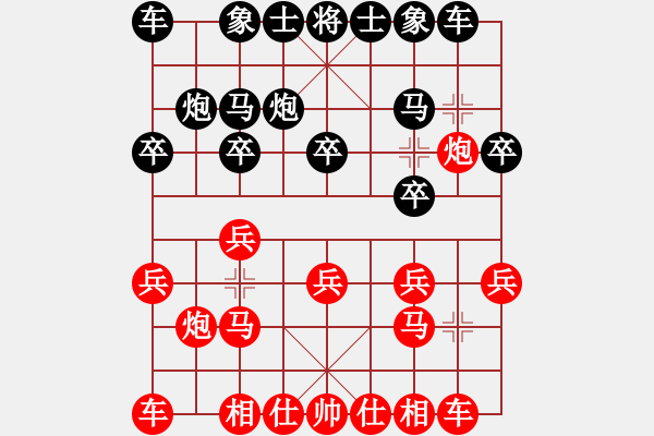 象棋棋譜圖片：飛機(jī)佬(天帝)-勝-杜永帥(人王) - 步數(shù)：10 