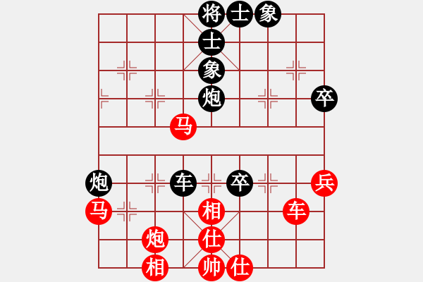 象棋棋譜圖片：順炮直車對緩開車紅邊馬（馬八進(jìn)九）  初試(5段)-勝-巨蟹座迪克(9段) - 步數(shù)：60 