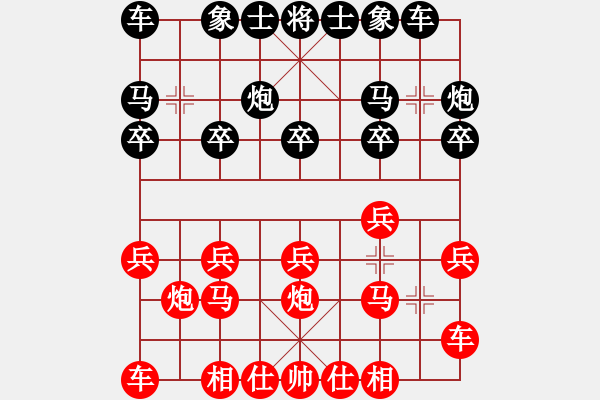 象棋棋譜圖片：橫才俊儒[292832991] -VS- 老謙[80874465]（棄車絕殺） - 步數(shù)：10 