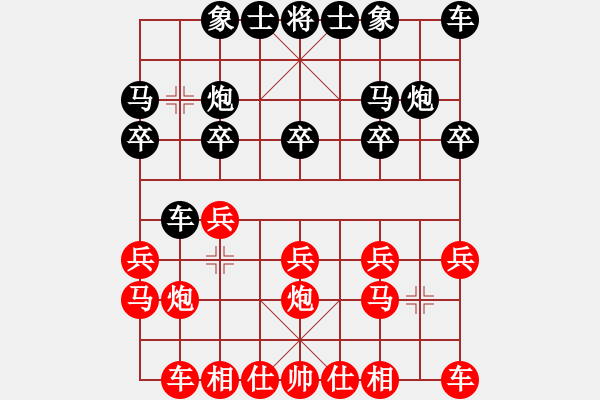 象棋棋譜圖片：江南一匹狼(7段)-勝-老當弈壯(3段) - 步數(shù)：10 