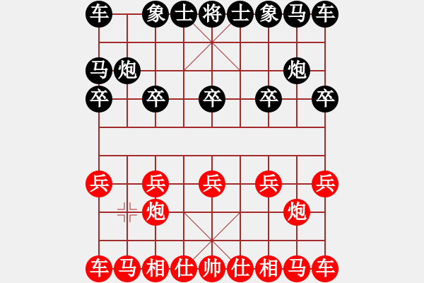 象棋棋譜圖片：象棋愛好者 VS 中級(jí)棋士 - 步數(shù)：2 