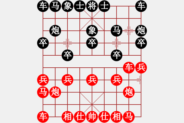 象棋棋譜圖片：蓋聶與衛(wèi)莊(9星)-勝-wangjune(7星) - 步數：10 