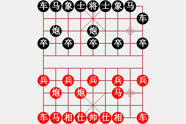 象棋棋譜圖片：中國象棋173棋手14669先負太守棋狂 - 步數(shù)：4 