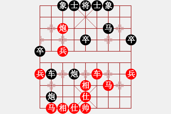 象棋棋譜圖片：bbboy002（業(yè)5-3） 先勝 生哥（業(yè)5-2） - 步數(shù)：40 