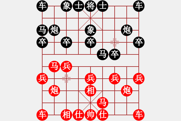 象棋棋譜圖片：男子組第八輪長(zhǎng)壽區(qū)汪立紅先勝渝北區(qū)童欣 - 步數(shù)：10 