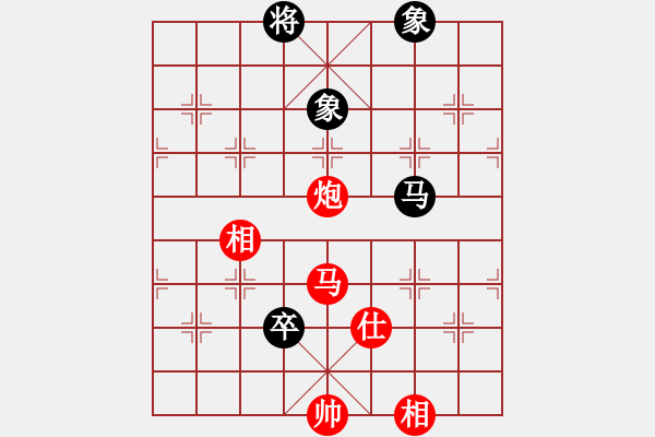 象棋棋譜圖片：棋局-2a44443N - 步數(shù)：120 