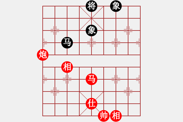 象棋棋譜圖片：棋局-2a44443N - 步數(shù)：130 