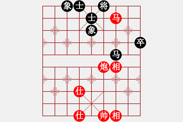 象棋棋譜圖片：棋局-2a44443N - 步數(shù)：40 