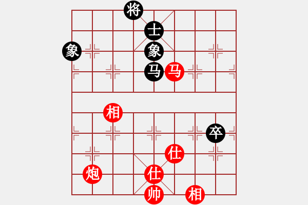 象棋棋譜圖片：棋局-2a44443N - 步數(shù)：80 