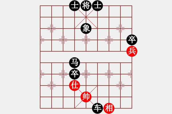 象棋棋譜圖片：星星知我心(無極)-負(fù)-敏妹(無極)(順炮直車對緩開車紅平七炮進(jìn)七兵) - 步數(shù)：130 